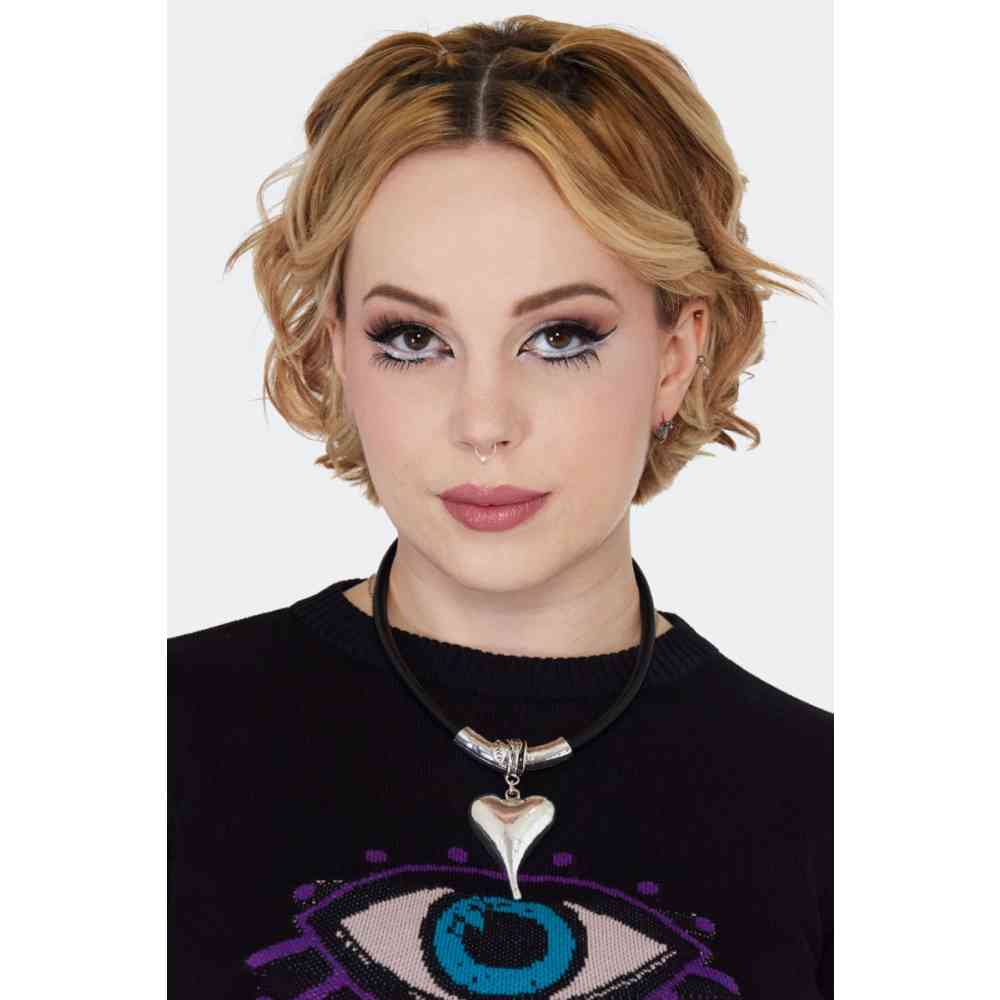 Jawbreaker - Cobra Snake Huggie Hoop Earrings - Silver coloured